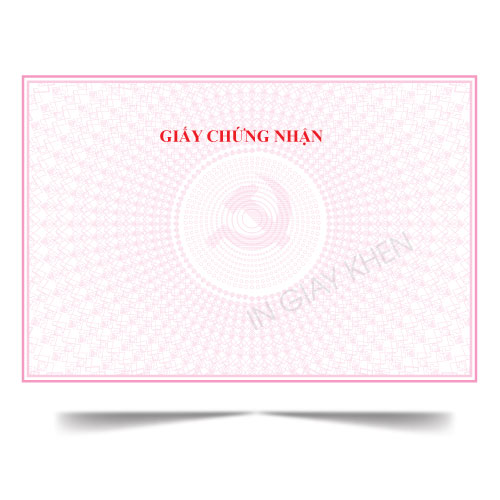 in giấy chứng nhận Đảng viên theo yêu cầu