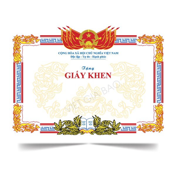 mẫu giấy khen đoàn thanh niên in nhanh lấy liền