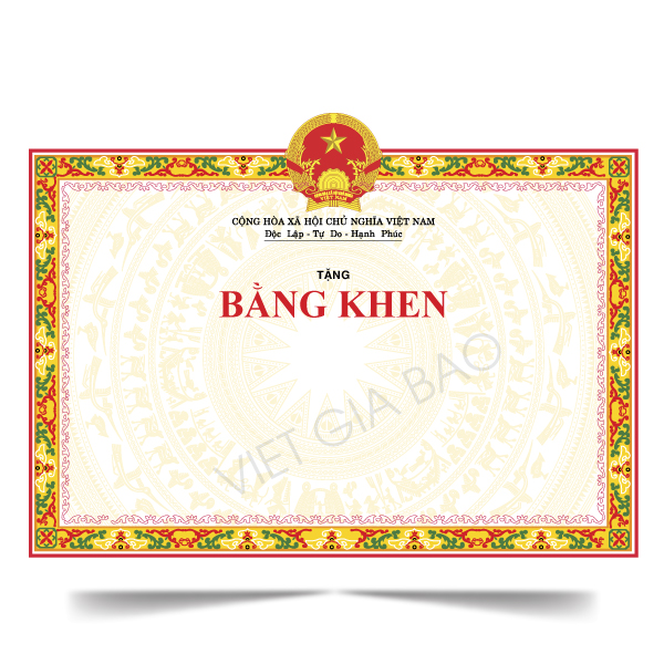 giấy khen đảng viên mẫu mới nhất