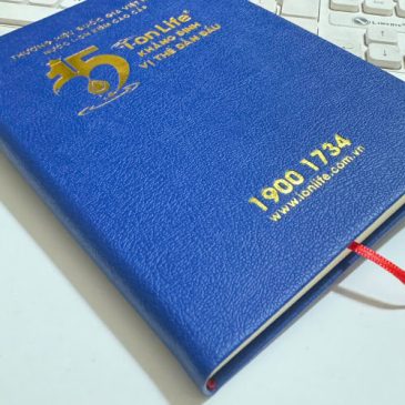  Sổ Tay Bìa Da Cao Cấp TPHCM – In Logo, Không Bung Gáy