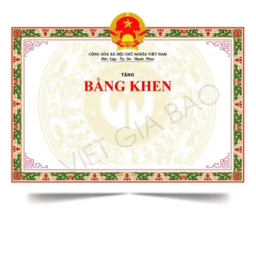 In Giấy Khen, Bằng Khen, Giấy Chứng Nhận Tại TPHCM